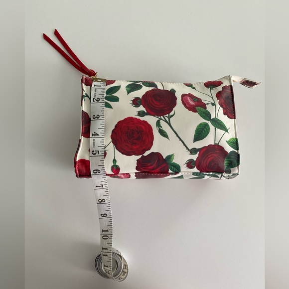 NWOT Paper Destiny Rose Print Zipper Pouch Makeup Cosmetic Bag 🌹 - Picture 6 of 7